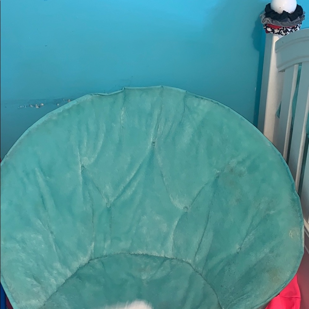 a plush chair.